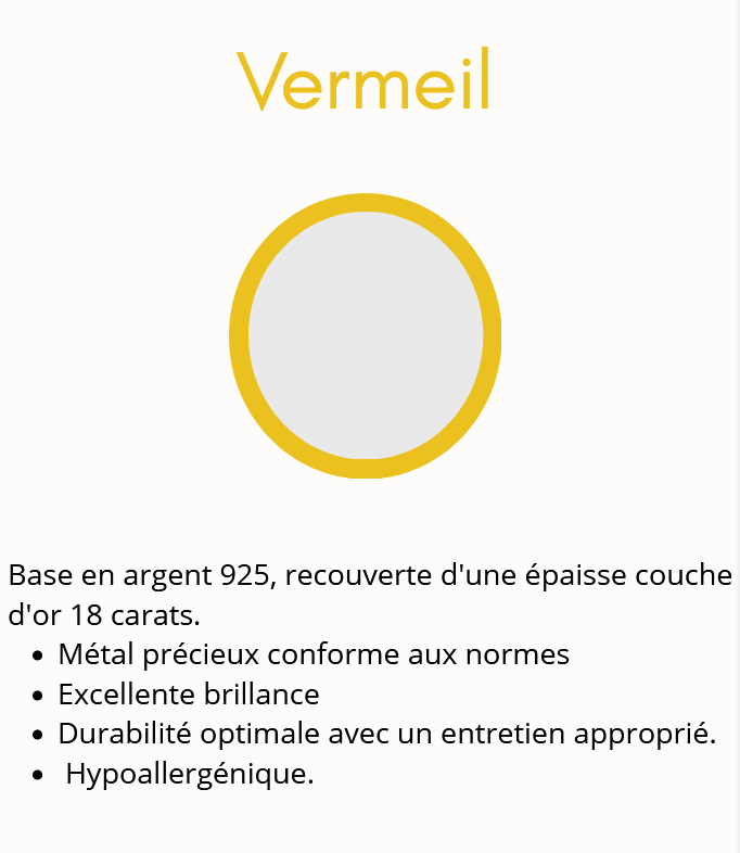 Le Vermeil : Une Matière Précieuse et Intemporelle dans la Création de Bijoux