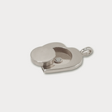 Cœur - Pendentif à compartiment - Argent