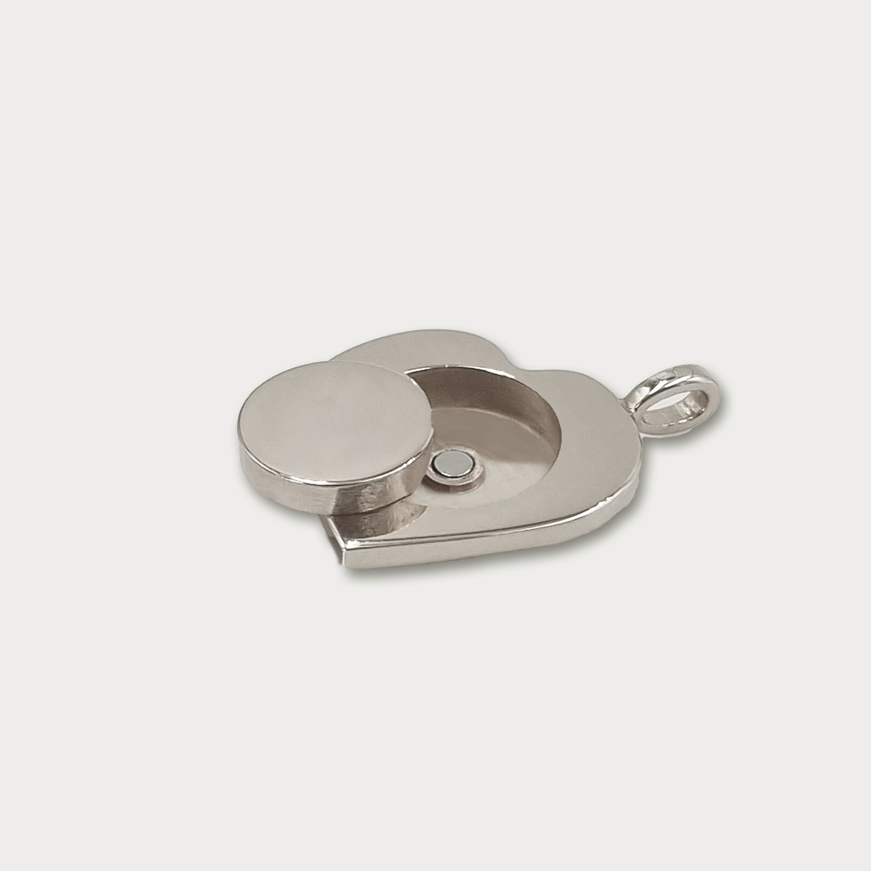 Cœur - Pendentif à compartiment - Argent