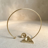 Bracelet Iter à compartiment - Vermeil jaune